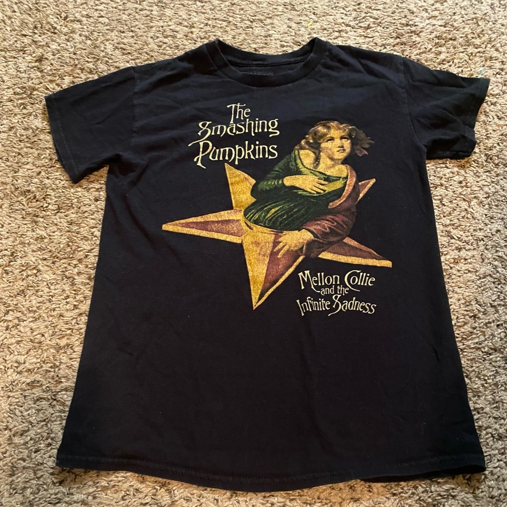 The Smashing Pumpkins Black Graphic Tee